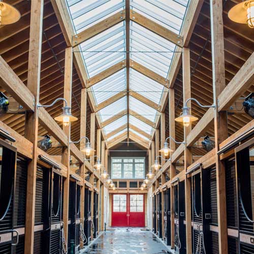 velux-commercial-skylights-winter-farms skylights roof windows sun tunnels secor building supply NY