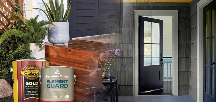 exterior-paints-stains-secor-lumber-savannah-newark-ontario-ny LSL beams, joists and wall framing Secor Building Supply Savannah Newark NY