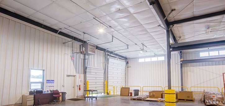 postframe-building-insulation-systems-secor-lumber-savannah-ny LSL beams, joists and wall framing Secor Building Supply Savannah Newark NY