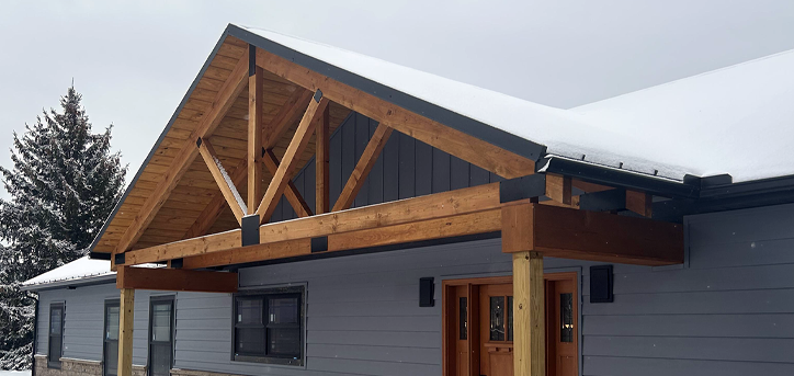 timber-trusses-secor-building-supply-wayne-county-ny LSL beams, joists and wall framing Secor Building Supply Savannah Newark NY