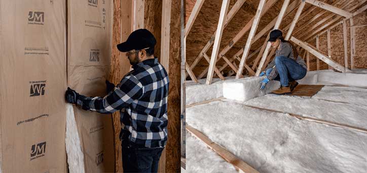 Rolls-and-Batts-Insulation-Secor-Lumber-Savannah-NY Insulation rools and batts