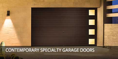 Residential-Contemporary-Specialty-Doors Contemporary Specialty Garage Doors