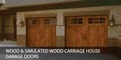 Residential-Wood-Simulated-Wood-Carriage-House-Doors Wood & Simulated Wood Carriage House Garage Doors