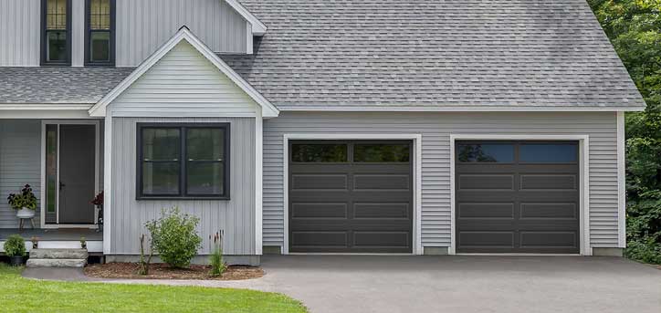 Steel-Panel-Garage-Doors Traditional Steel Panel Garage Doors Secor Lumber Savannah NY