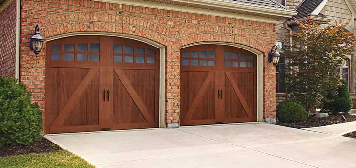 Wood-&-Simulated-Wood-Carriage-House-Garage-Doors Wood & Simulated Wood Carriage House Garage Doors - Secor Lumber Savannah NY