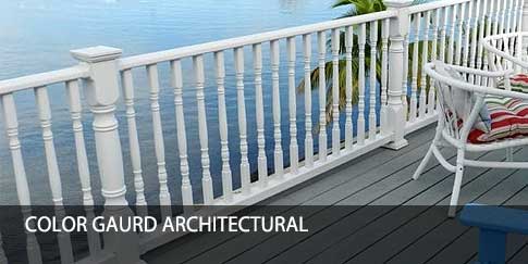 Color Guard Architectural Vinyl Railing