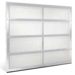 Contemporary Aluminum Garage Doors