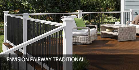 Envision Fairway Traditional Vinyl Railing