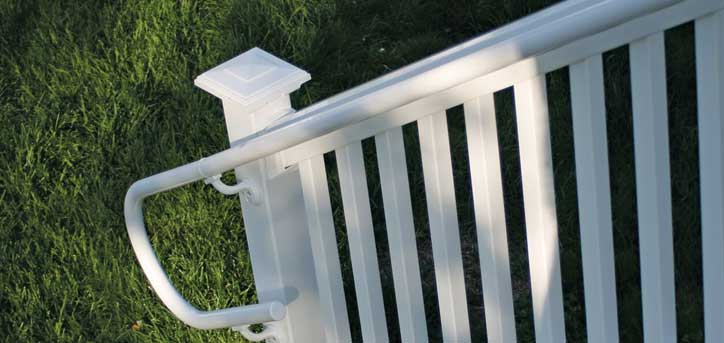 Vinyl Deck Railing Secor Lumber Savannah NY