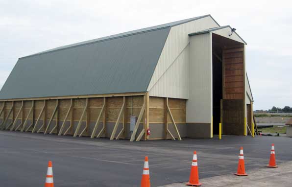 postframe pole barn municipality government design engineering secor lumber savannah ny