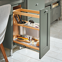 Vanity Bathroom Cabinet Pull-Out