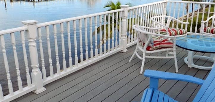 Architectural-railing-system-by-Color-Guard Architectural Vinyl Railing Secor Lumber Savannah NY