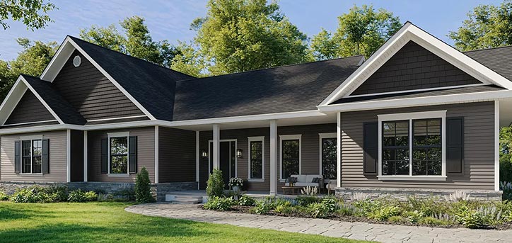Signature Vinyl Simulated Wood Siding - Secor Lumber Savannah NY