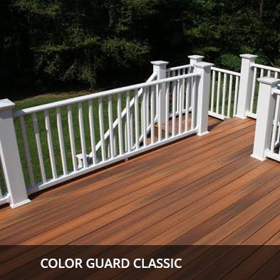 color-guard-classic-vinyl-railing Color Guard Vinyl Traditional Railing