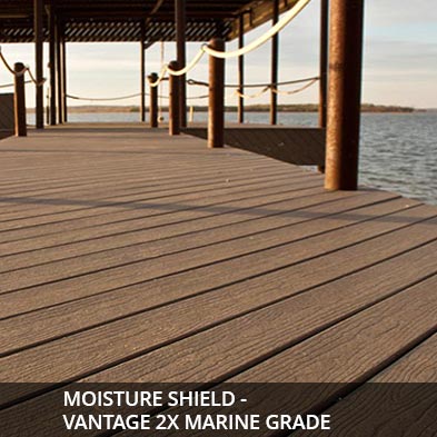 Moisture Sheild 2x Marine Grade Composite Decking