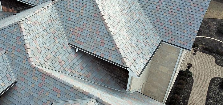 Simulated Slate Roofing Shingles Secor Lumber Savannah NY