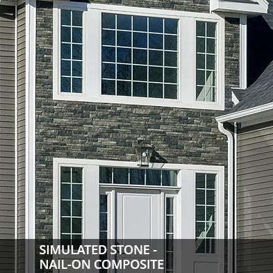 Simulated Stone Composite Siding