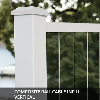 Composite Rail Calbe Infill - Vertical