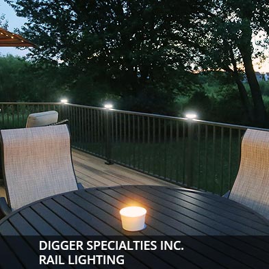 Digger Specialties Rail Lighting
