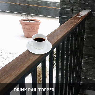 Drink Rail Topper