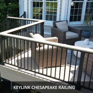 Keylink Chesapeake Railing