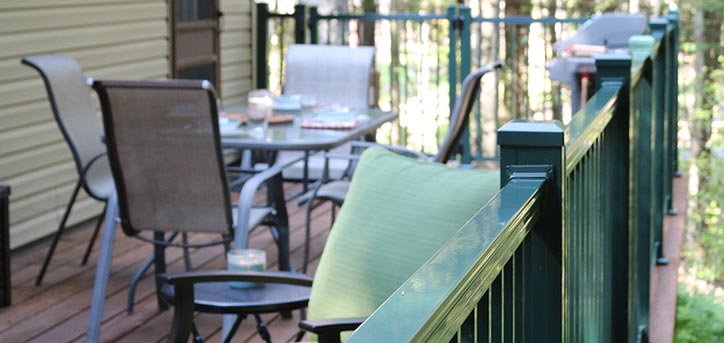 keylink-american-aluminum-railing-1 Keylink Chesapeake Aluminum Railing Secor Lumber Savannah NY